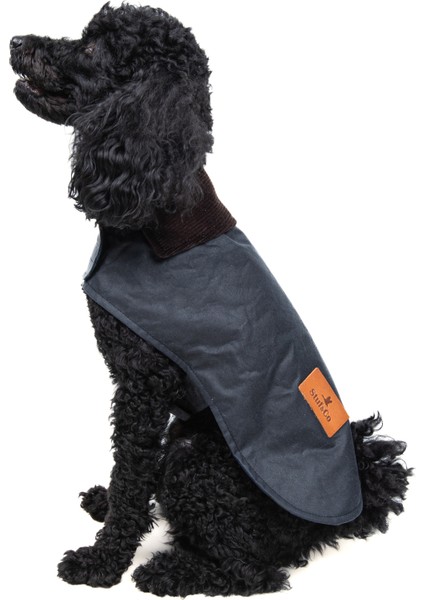 Su Geçirmez Yağlı Koton Köpek Montu