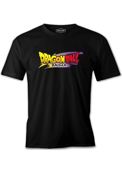 Dragon Ball Daima Logo Siyah Erkek Tshirt