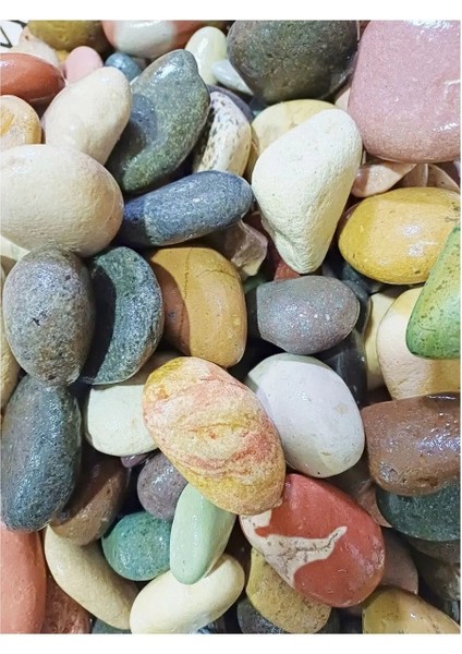 1 kg Çok Amaçlı Dekoratif Büyük Çakıl Taşı, Doğal Deniz Koylarından El Değmeden Hazırlandı modelleri