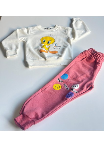 Gala Tweety Baskılı Alt Üst Takım