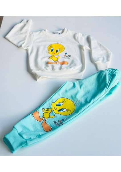 Gala Tweety Baskılı Alt Üst Takım