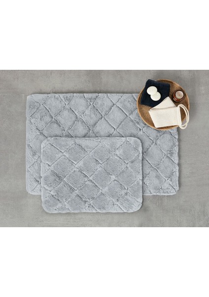 Tekno Trust Atingere Moale Rabbit Peluş Set Covora? Pentru Gri.