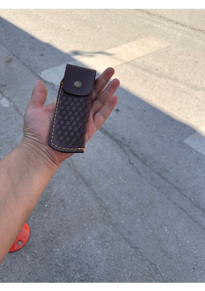 Epoksi Kabzeli N690 Sırttan Kilitli Çakı