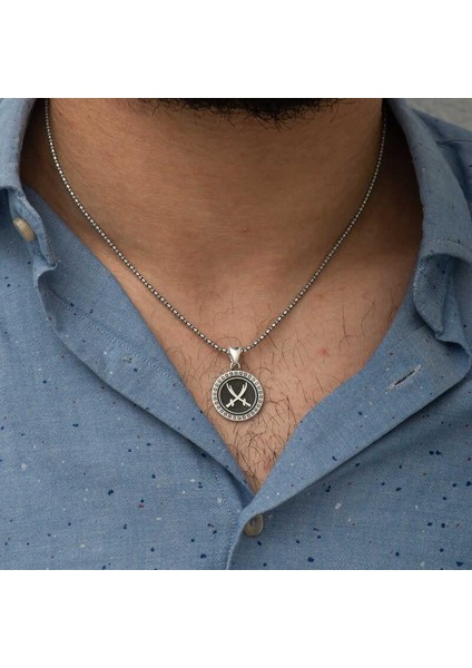 ​gümüş Zülfikar Kılıcı Desenli Kolye fiyatları