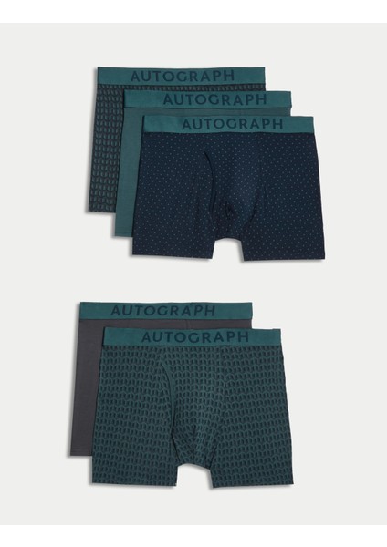 5'li Supima Pamuklu Cool & Fresh™ Trunk Seti