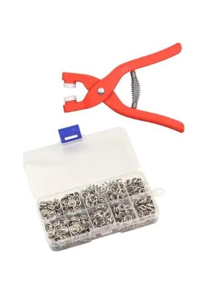 Baysa Plastik Elbise Çıtçıt Zımba Seti