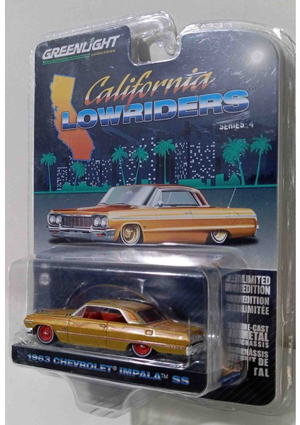 1:64 Ölçek 1963 Chevrolet Impala Ss