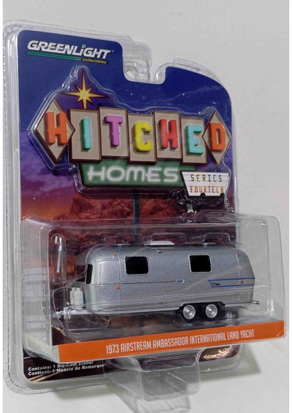 1:64 Ölçek 1973 Airstream Ambassador Caravan