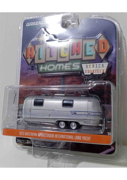 1:64 Ölçek 1973 Airstream Ambassador Caravan