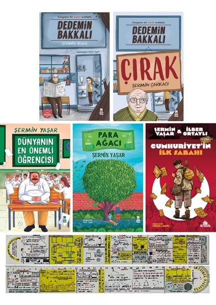 Dedemin Bakkalı+Çırak+En Önemli Öğrencisi+Para Ağacı+Cumhuriyetin Ilk Sabahı 5'li Set Şermin Yaşar