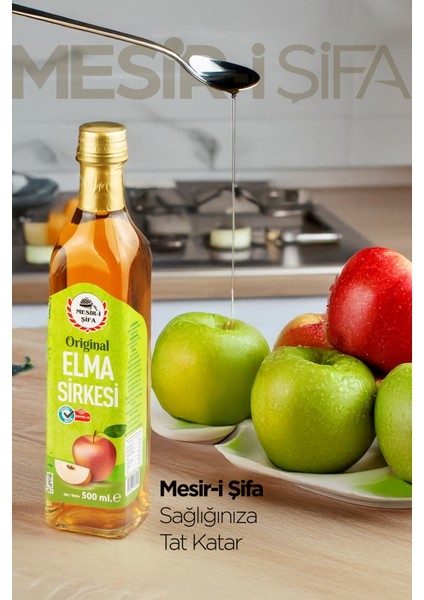 Elma Sirkesi Orijinal 500 ml