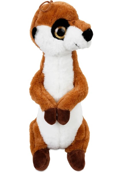 Berattoys 35 cm Peluş Mirket Hediyelik Peluş Oyuncak Gelincik