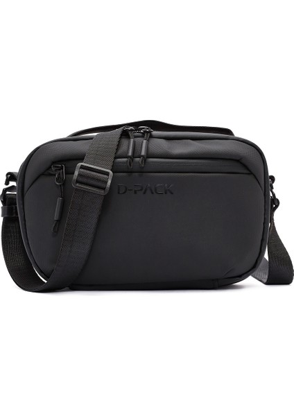D-Pack Erkek Siyah Kumaş Çapraz Çanta 24WBD30066F