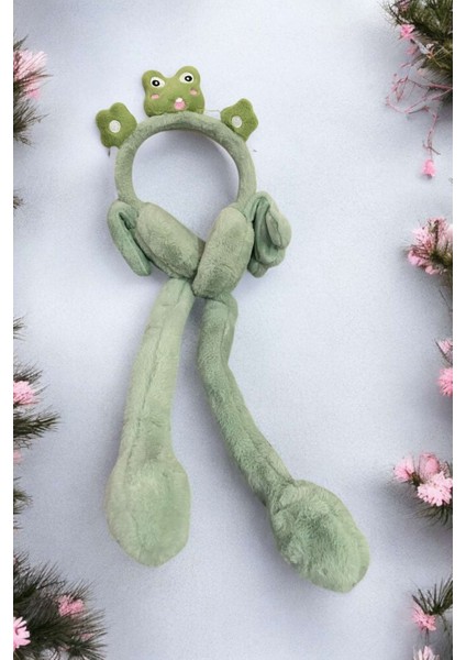 Esli Peluş Hareketli Çizgi Karakterli Çocuk Kulaklık modelleri