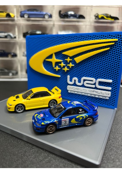 Subaru Wrc Logolu 1/64 Ölçek Model Araç Sergileme Standı Araçlar Dahil Değildir Diorama Diecast 1/64 Ölçe Araçlarla Uyumludur fırsatları