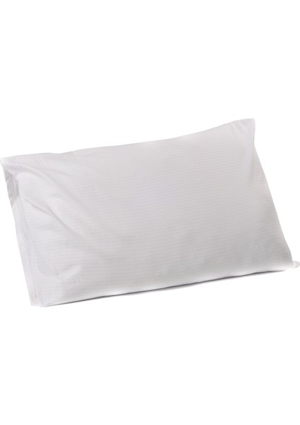 Pamuk 2'li Beyaz Zemin Pembe Noktalı Desenli Yastık Kılıfı 50X70 fiyatları