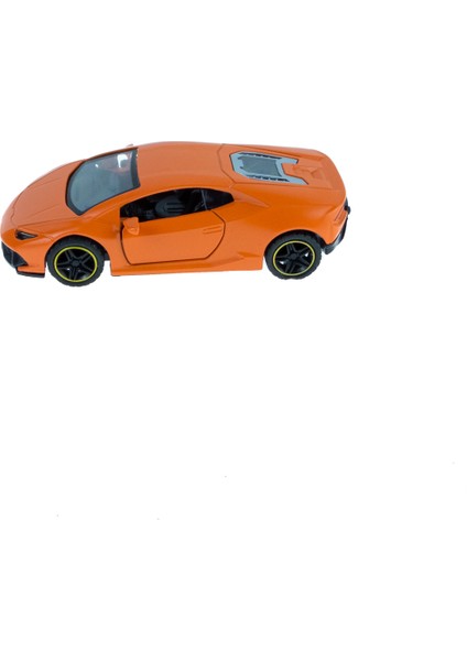 Oyuncak Metal Çek Bırak Süper Sport Araba Turuncu 11 cm modelleri