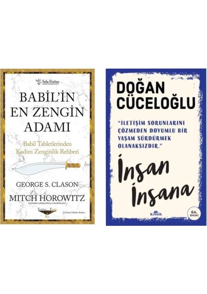 Babil'in En Zengin Adamı - İnsan İnsana 2'li Set
