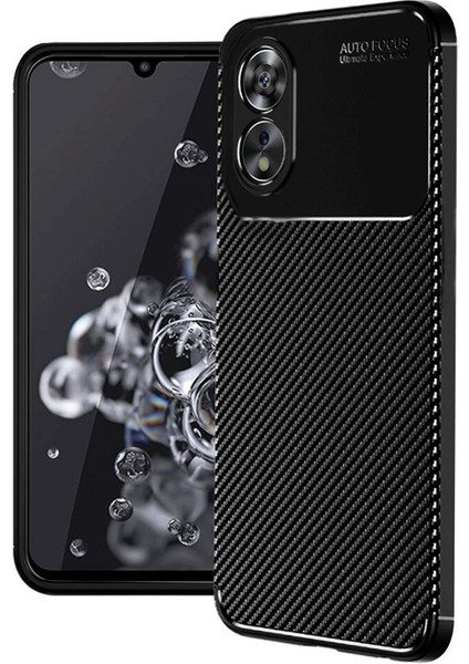 Oppo A60 Kılıf Focus Carbon Desen Silikon Kapak fiyatları