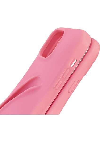 iPhone 15 Pro Max Kılıf Lips Seri Silikon Kapak Lip Gloss Uyumlu fiyatları