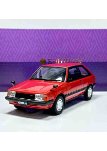 1:18 Mazda Familia 700 Limited 299 ( Reçine Kapalı Gövde Model