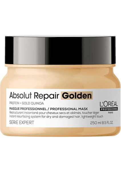 Absolut Repair Golden Kuru ve Yıpranmış Saçlar Için Onarıcı Light Maske 250ML Standart