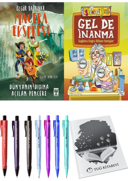 Gel de İnanma ve Gelecek Ekspresi Dünyanın Dışına Açılan Pencere 2'li Set