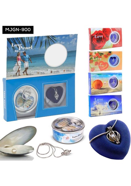 Midye Şeklinde Inci Kolye