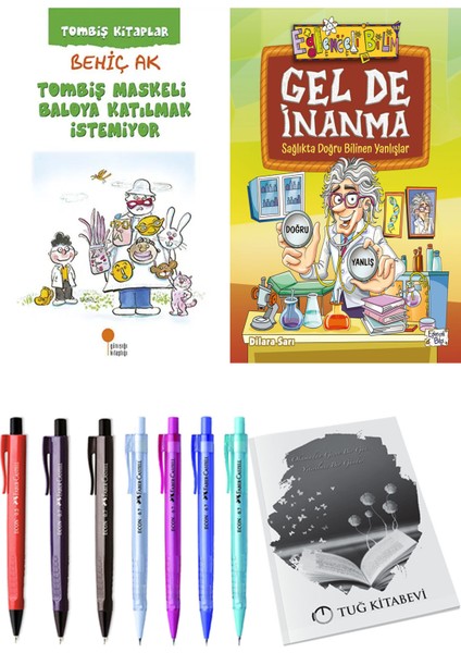 Gel de İnanma ve Tombiş Maskeli Baloya Katılmak Istemiyor 2'li Set