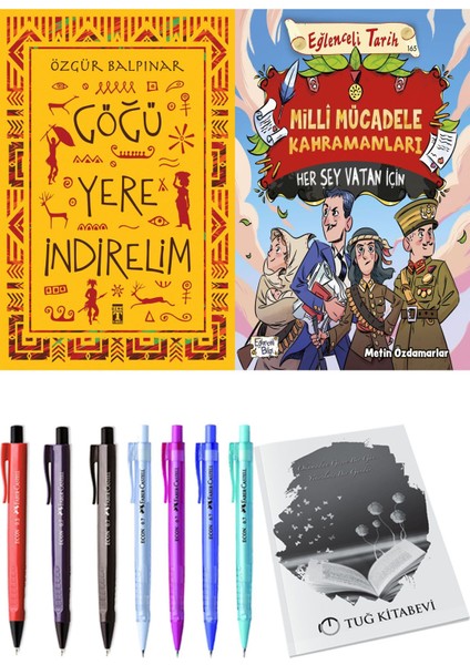 Milli Mücadele Kahramanları Her Şey Vatan İçin ve Göğü Yere Indirelim 2'li Set