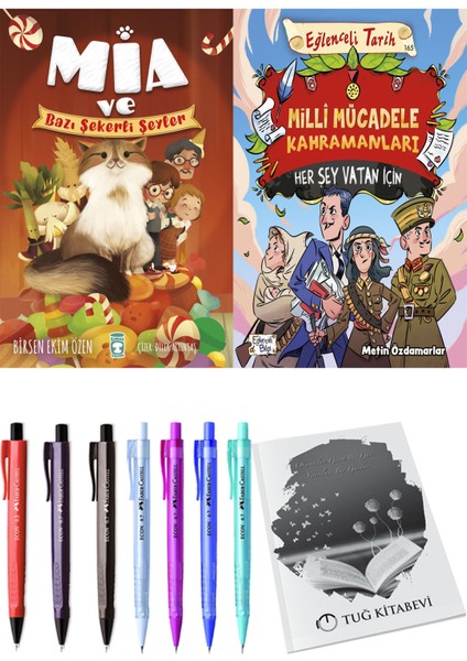 Milli Mücadele Kahramanları Her Şey Vatan İçin ve Mia ve Bazı Şekerli Şeyler 2'li Set