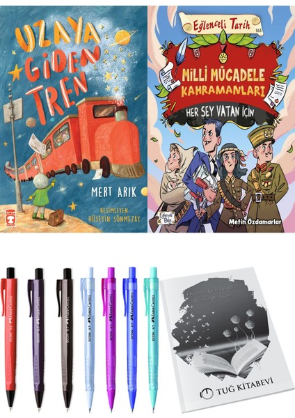 Milli Mücadele Kahramanları Her Şey Vatan İçin ve Uzaya Giden Tren 2'li Set
