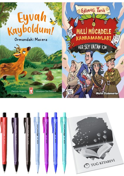 Milli Mücadele Kahramanları Her Şey Vatan İçin ve Eyvah Kayboldum! Ormandaki Macera 2'li Set