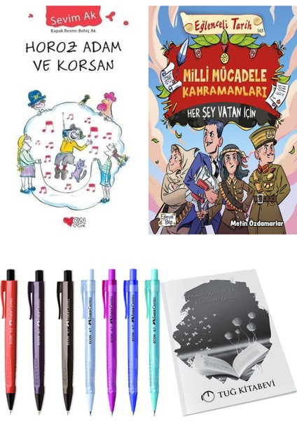 Milli Mücadele Kahramanları Her Şey Vatan İçin ve Horoz Adam ve Korsan 2'li Set