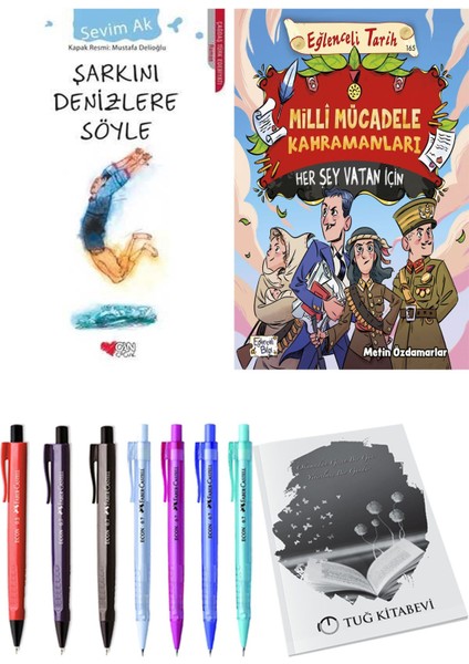 Milli Mücadele Kahramanları Her Şey Vatan İçin ve Şarkını Denizlere Söyle 2'li Set