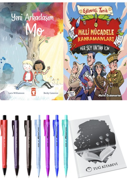 Milli Mücadele Kahramanları Her Şey Vatan İçin ve Yeni Arkadaşım Mo 2'li Set