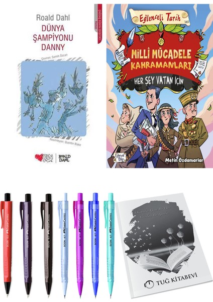 Milli Mücadele Kahramanları Her Şey Vatan İçin ve Dünya Şampiyonu Danny 2'li Set