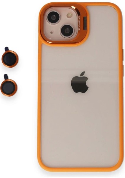 iPhone 15 Uyumlu Kamera Çerçevesi Açılır Kamera Lens Hediyeli Darbe Korumalı Kılıf