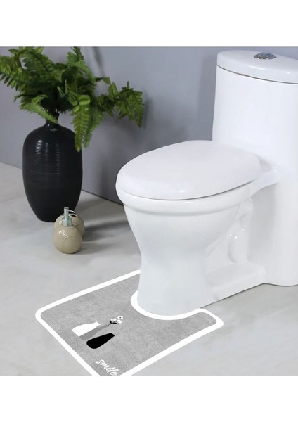 Tekno Trust Klozet Önü Paspası Banyo Paspası Klozet Önü