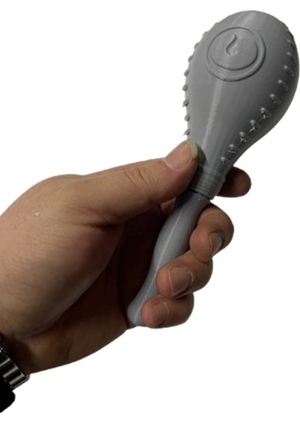 Marakas Profesyonel Dikiş Desenli Carbon Fiber Gri 1 Çift