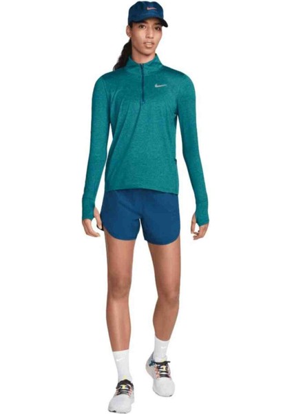 Kadın Element Yarım Fermuarlı Uzun Kollu Koşu Sweatshirt