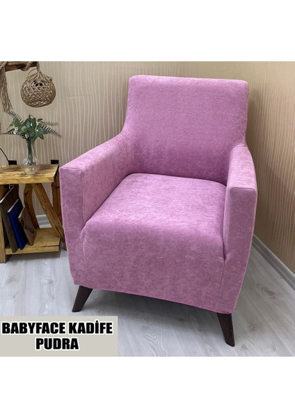 Babyface Kadife Kumaş Tekli Koltuk & Berjer Koltuk Kılıfı