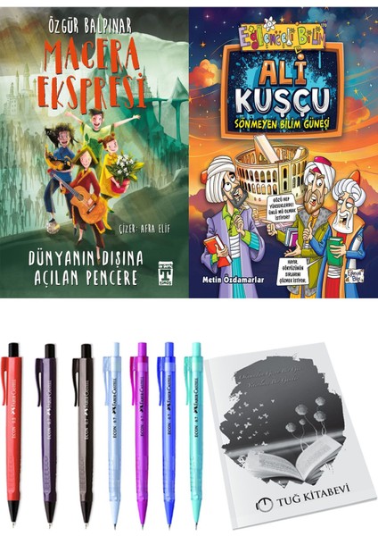 Ali Kuşçu Sönmeyen Bilim Güneşi ve Gelecek Ekspresi Dünyanın Dışına Açılan Pencere 2'li Set