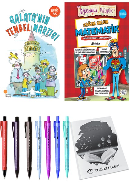 Sağım Solum Matematik ve Galata'nın Tembel Martısı 2'li Set