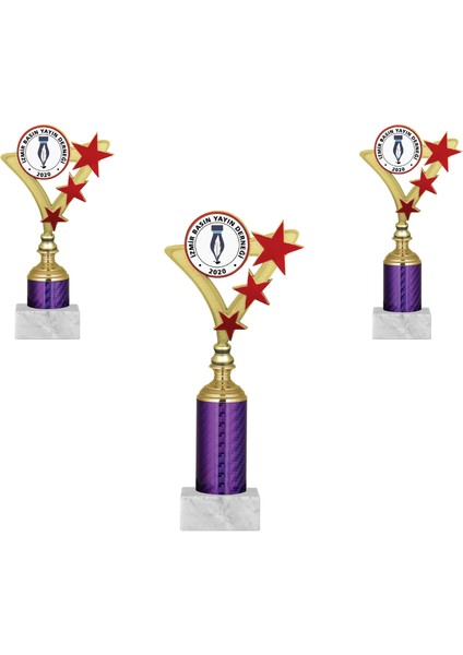 Kişiye Özel Kupa Takımı-Ödül Kupası-Turnuva Kupası 3'lü Takım GN061
