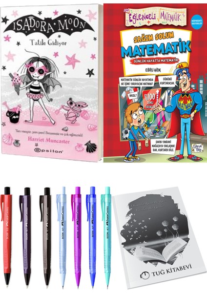Sağım Solum Matematik ve Isadora Moon 11 Tatile Gidiyor 2'li Set