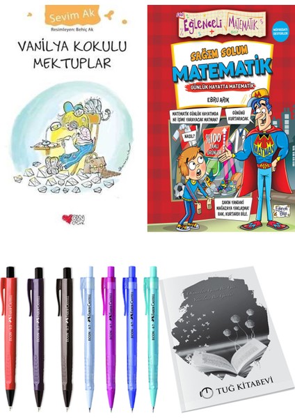 Sağım Solum Matematik ve Vanilya Kokulu Mektuplar 2'li Set
