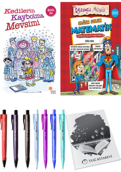 Sağım Solum Matematik ve Kedilerin Kaybolma Mevsimi 2'li Set