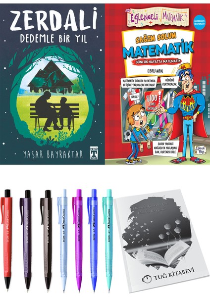 Sağım Solum Matematik ve Zerdali Dedemle Bir Yıl 2'li Set