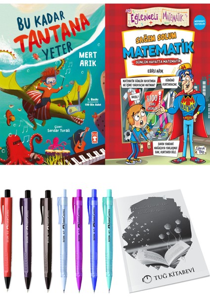 Sağım Solum Matematik ve Bu Kadar Tantana Yeter 2'li Set